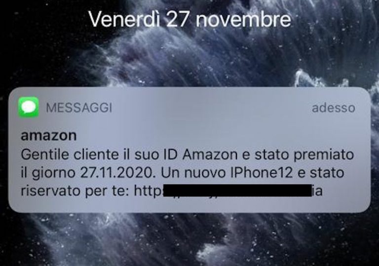 Truffa Amazon Attenti A Questo Sms Con Iphone In Regalo