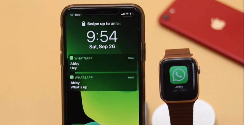 whatsapp app for apple watch