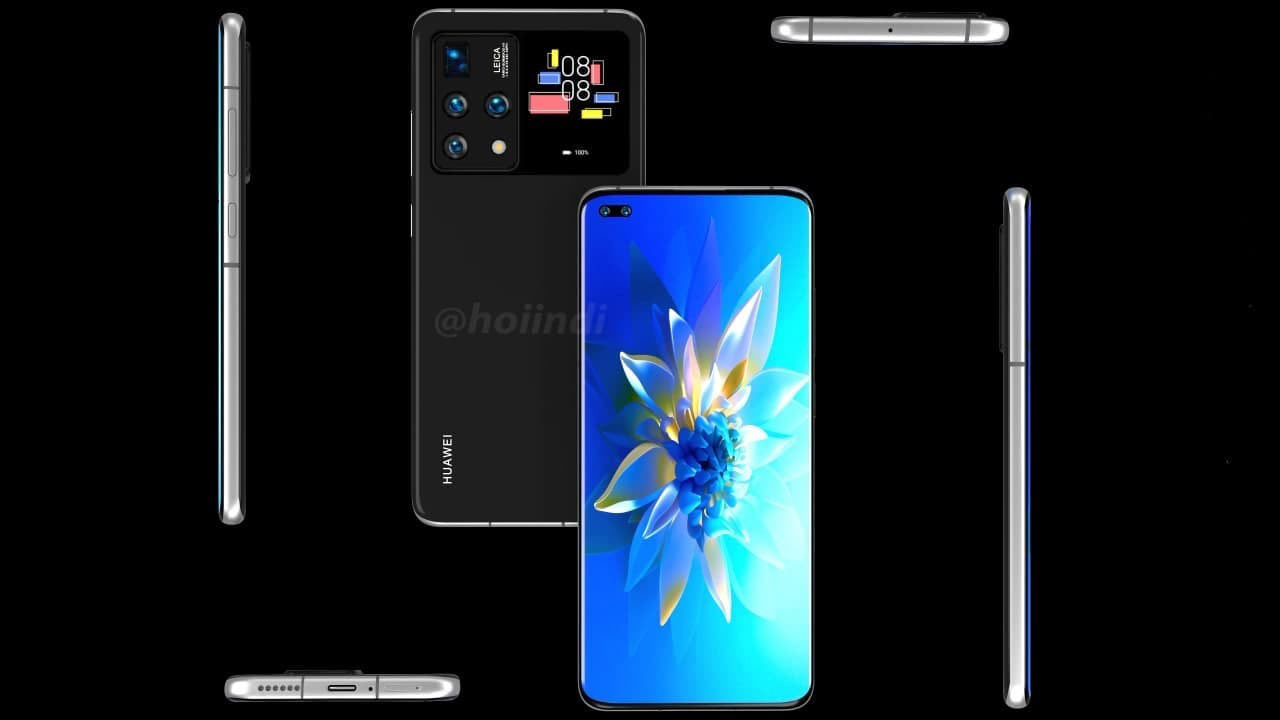 smartphone Huawei display secondario