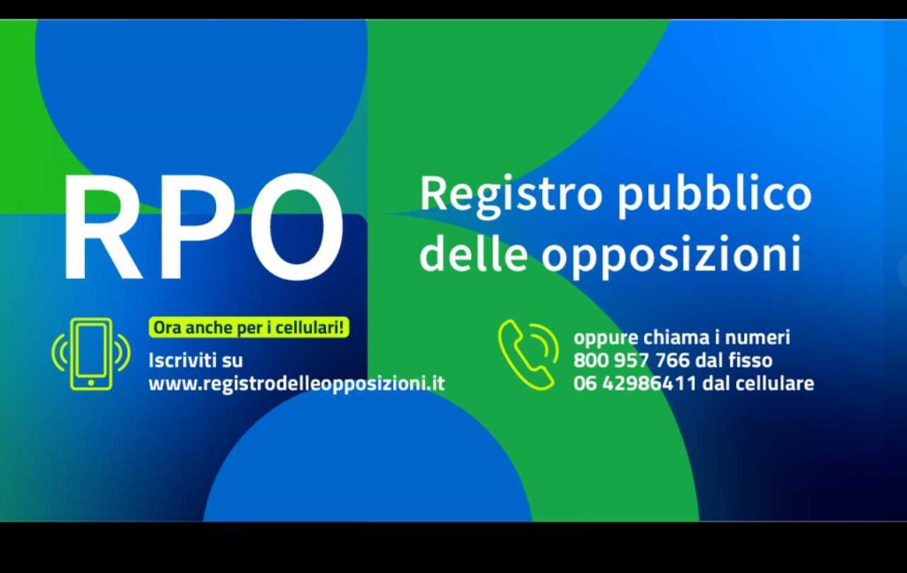 Registro Pubblico Delle Opposizioni: C’è Una Falla | Le Chiamate ...