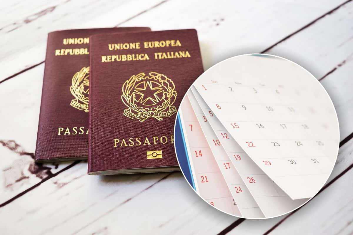 tempistica di rilascio del passaporto