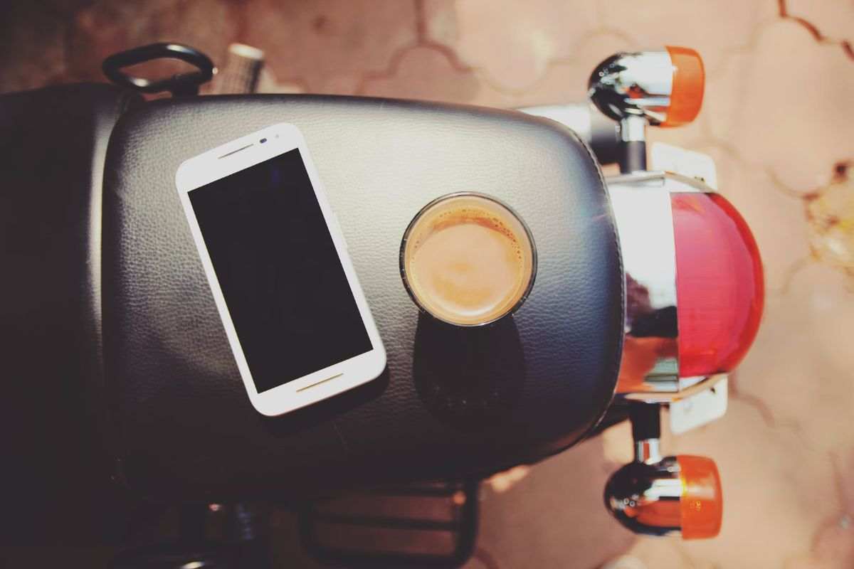 smartphone su moto