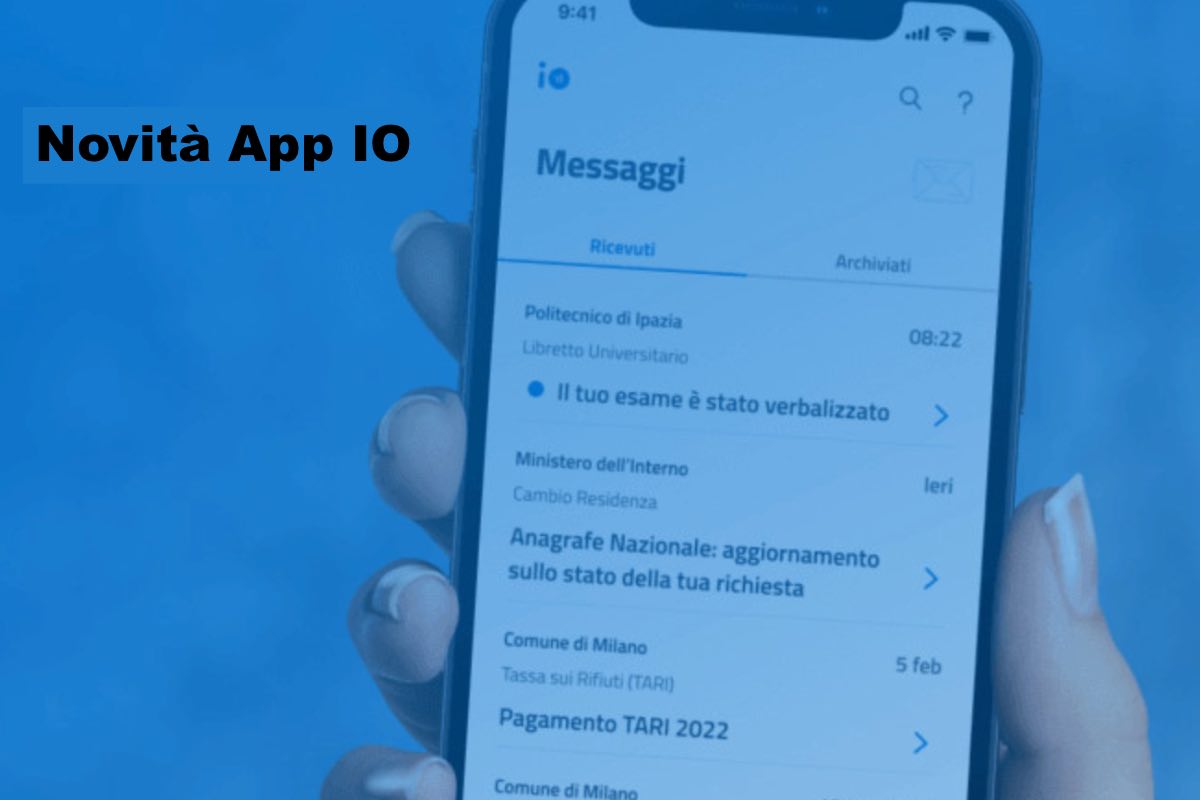 design aggiornato e nuovi servizi per l’App IO