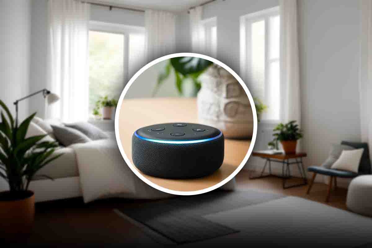 non bisogna tenere amazon echo in camera