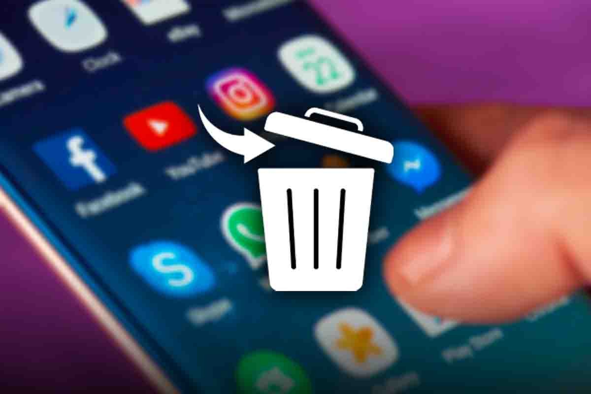 app da rimuovere dallo smartphone