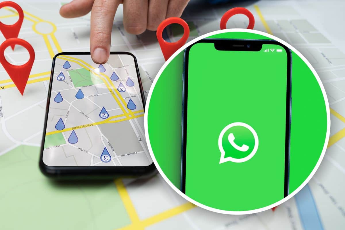 scoprire posizione tramite messaggio whatsapp