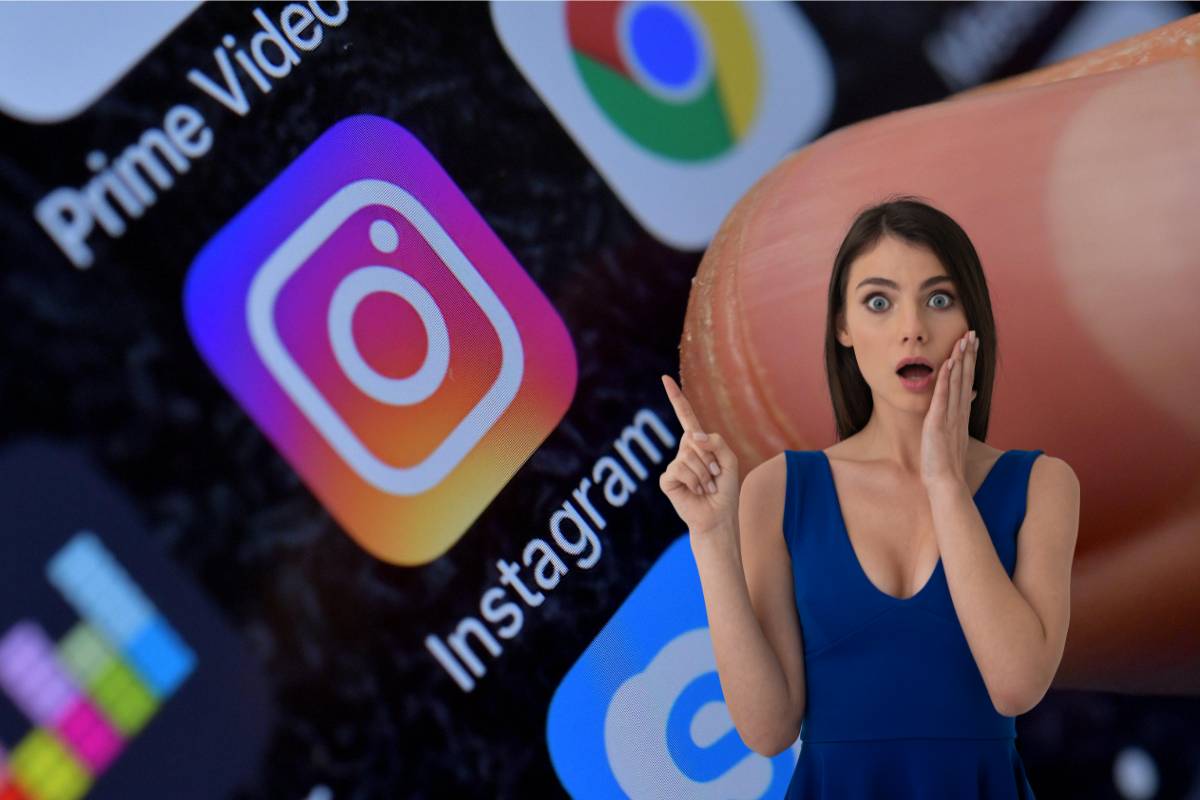 Icona Instagram sul cellulare