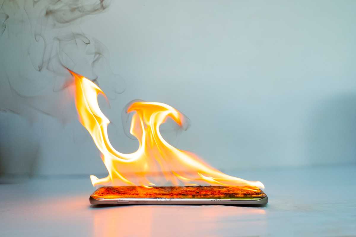 Fuoco smartphone 