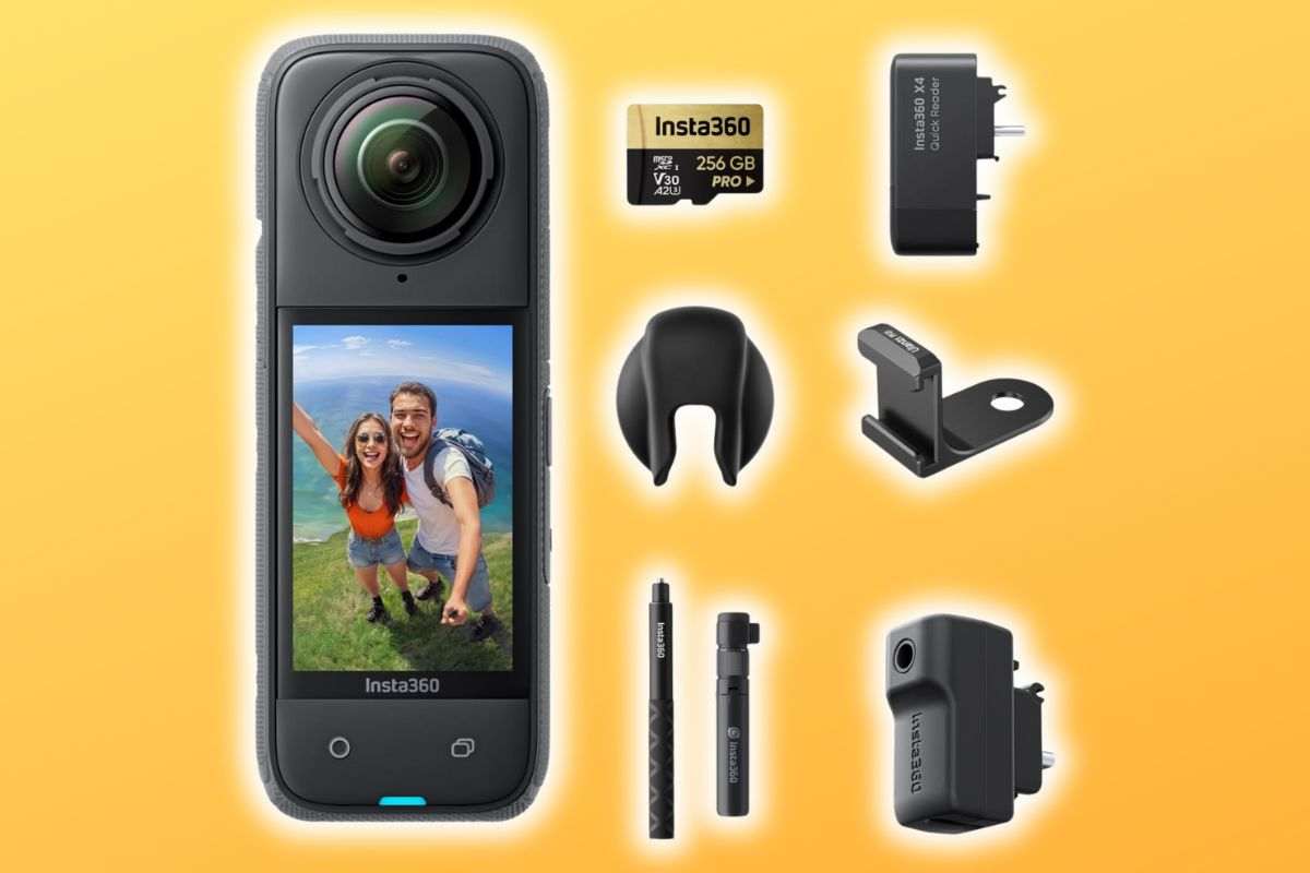 action cam insta360 x4 creator pack