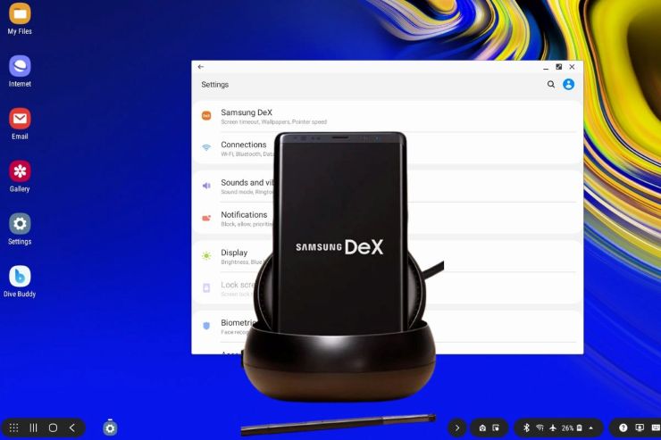 Desktop samsung DEX