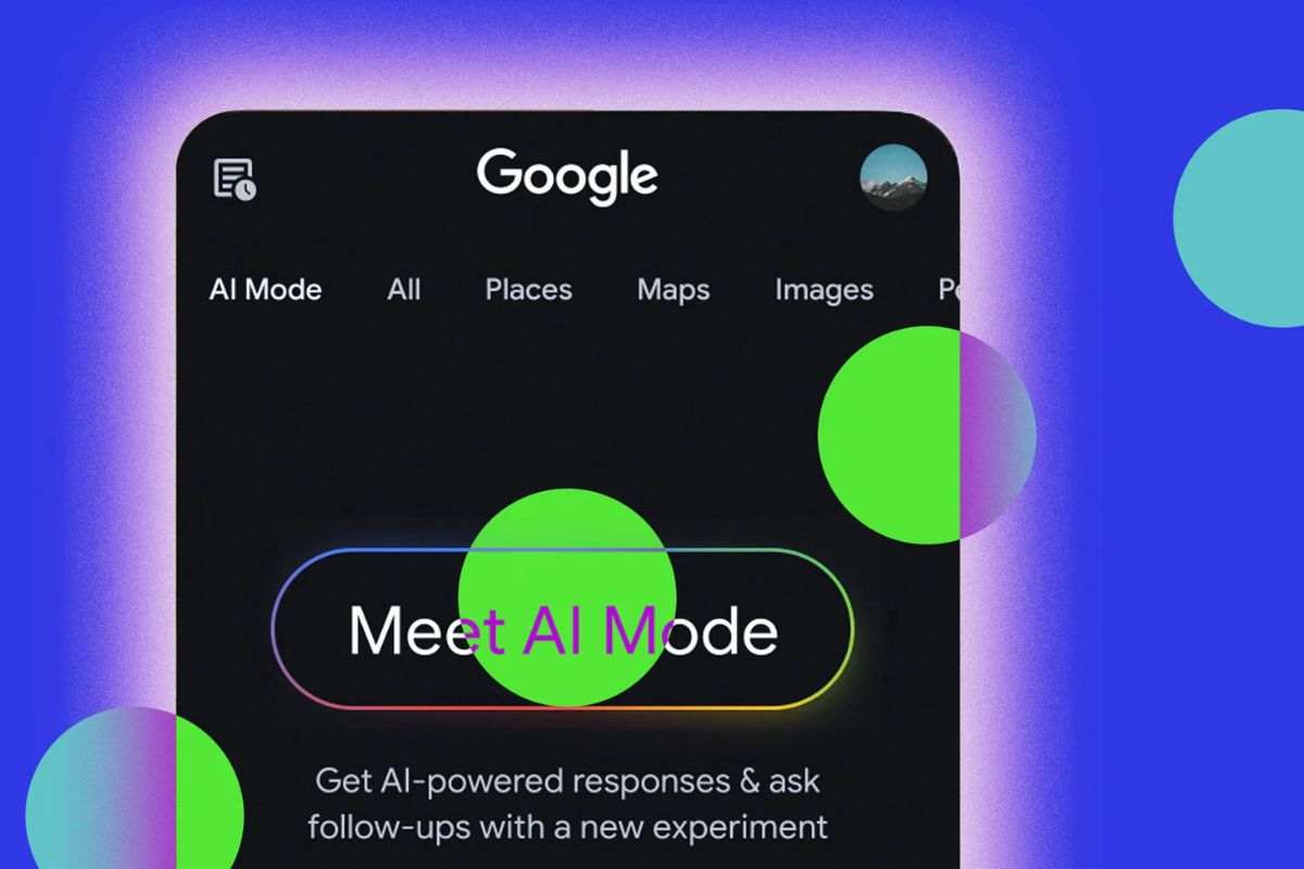 google ai mode su smartphone