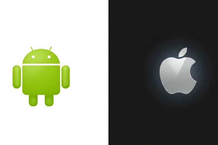 iOs e Android logo